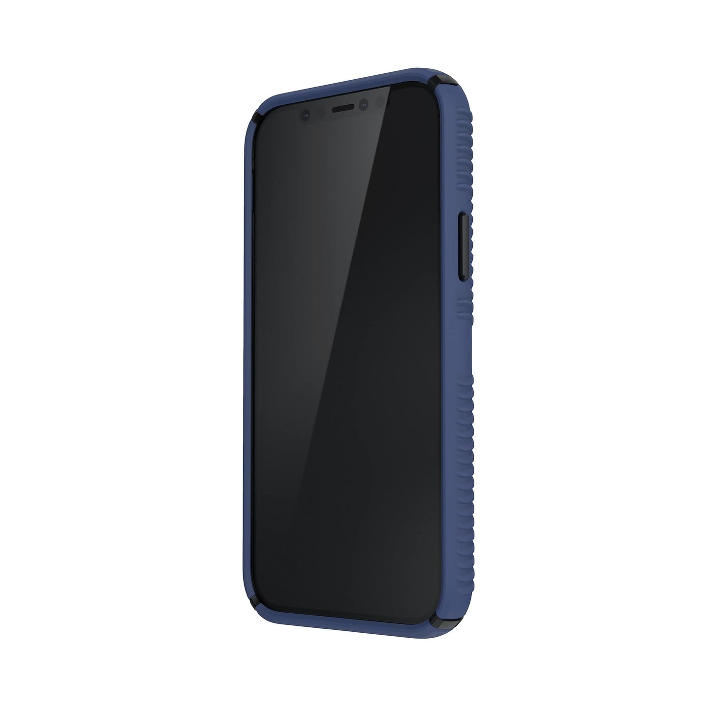 Speck iPhone 12 Case - Drop Protection Fits iPhone 12 Pro & iPhone 12 Phones - Scratch Resistant, Slim Design with Added Grip & Soft Touch Coating - Black, White Presido2