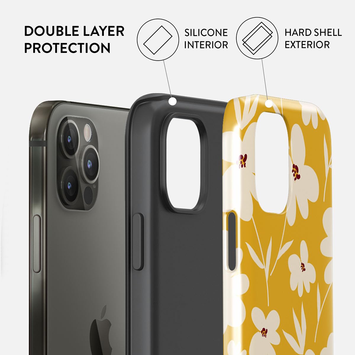 Phone Case for iPhone 16 Pro Max - Cute, Trendy, Aesthetic, Pattern Phone Cover, Hard Shell Protection - fits Apple iPhone 16 Pro Max Case for Women Men, Lemon Tart