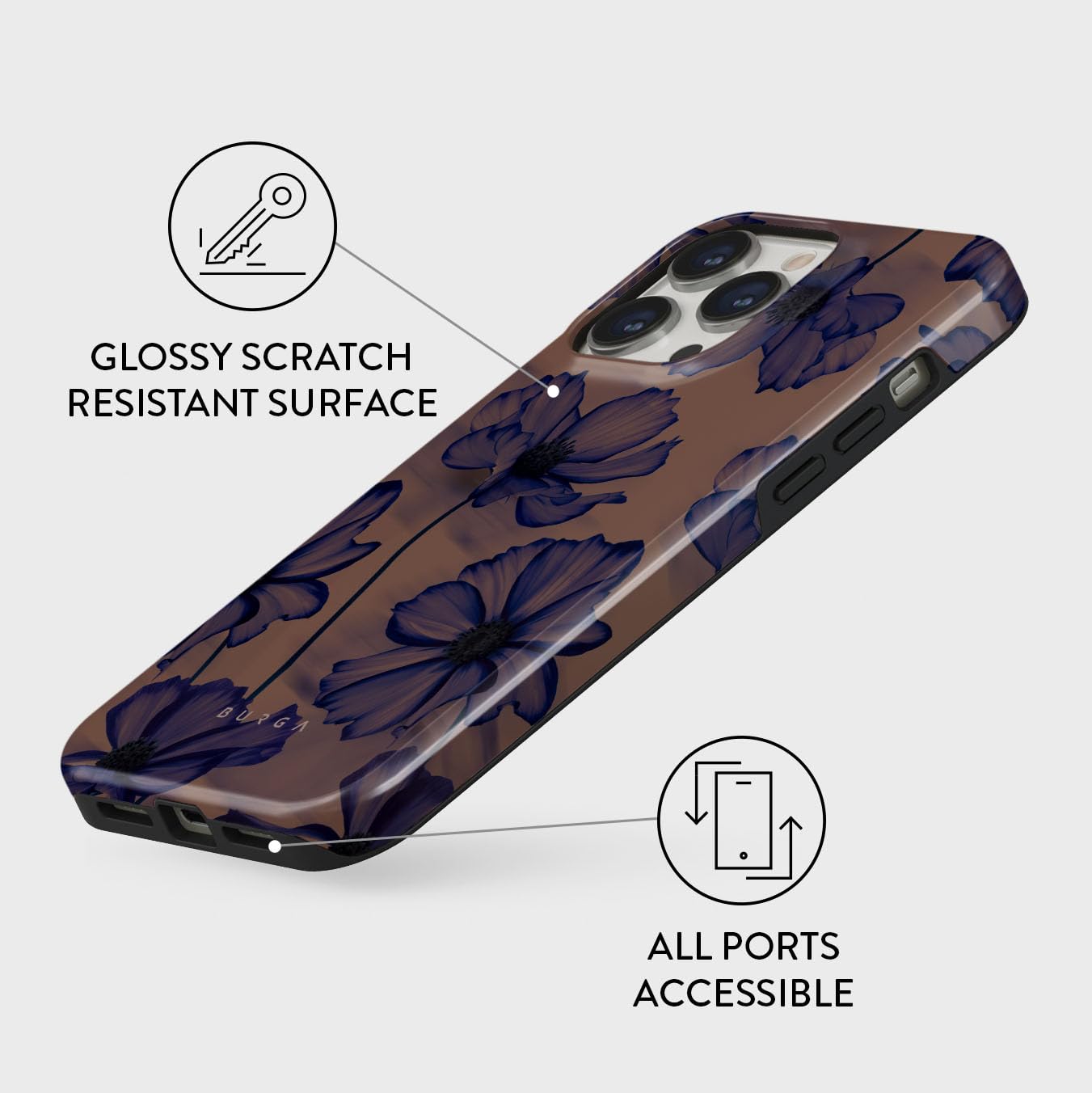 Phone Case for iPhone 16 Pro Max - Cute, Trendy, Aesthetic, Pattern Phone Cover, Hard Shell Protection - fits Apple iPhone 16 Pro Max Case for Women Men, Lemon Tart