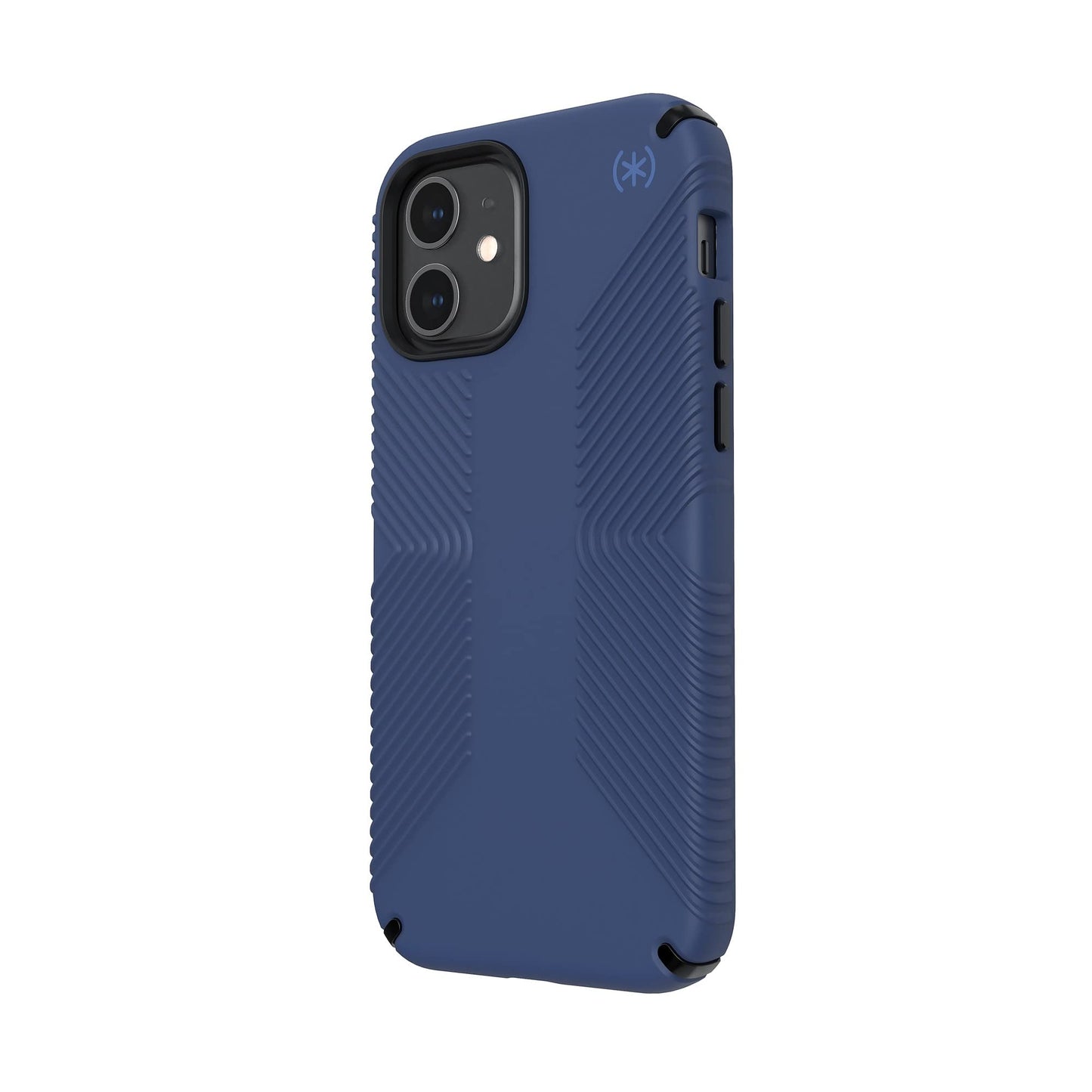 Speck iPhone 12 Case - Drop Protection Fits iPhone 12 Pro & iPhone 12 Phones - Scratch Resistant, Slim Design with Added Grip & Soft Touch Coating - Black, White Presido2