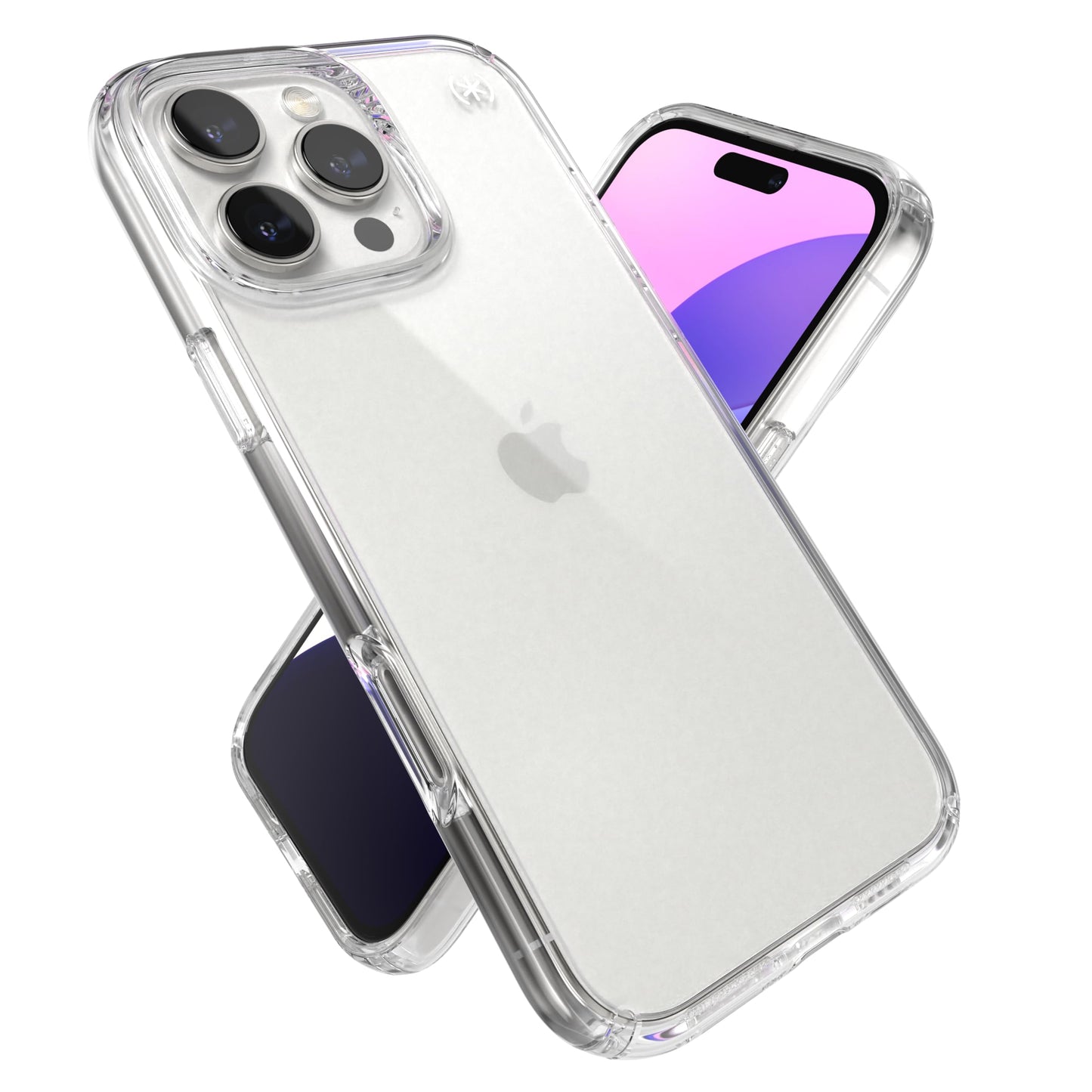 Speck Presidio Perfect Clear iPhone 16 Pro Case - Slim Phone Case