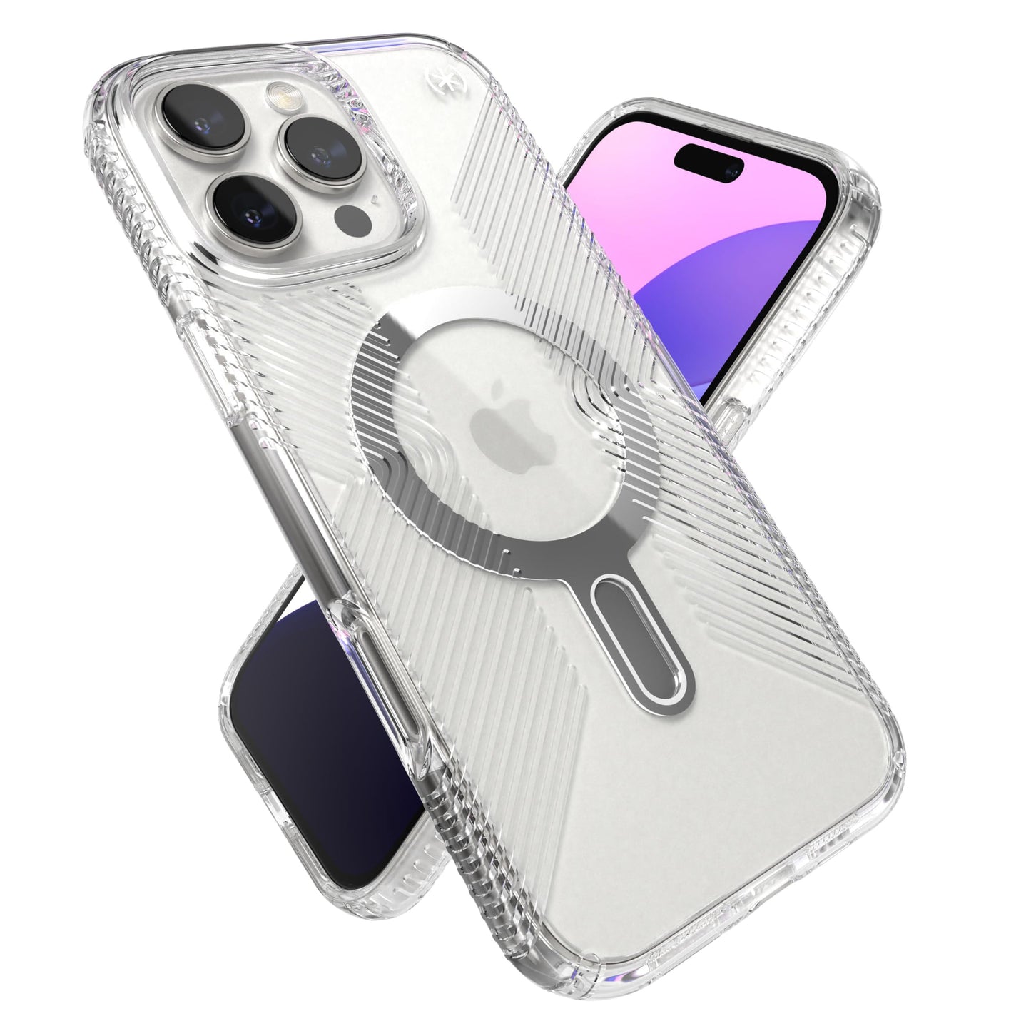 Speck Presidio Perfect Clear iPhone 16 Pro Case - Slim Phone Case