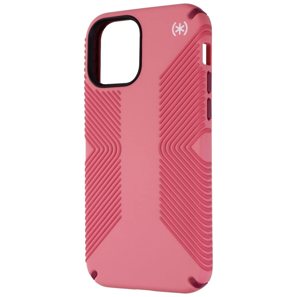 Speck iPhone 12 Case - Drop Protection Fits iPhone 12 Pro & iPhone 12 Phones - Scratch Resistant, Slim Design with Added Grip & Soft Touch Coating - Black, White Presido2