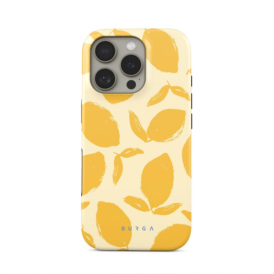 Phone Case for iPhone 16 Pro Max - Cute, Trendy, Aesthetic, Pattern Phone Cover, Hard Shell Protection - fits Apple iPhone 16 Pro Max Case for Women Men, Lemon Tart