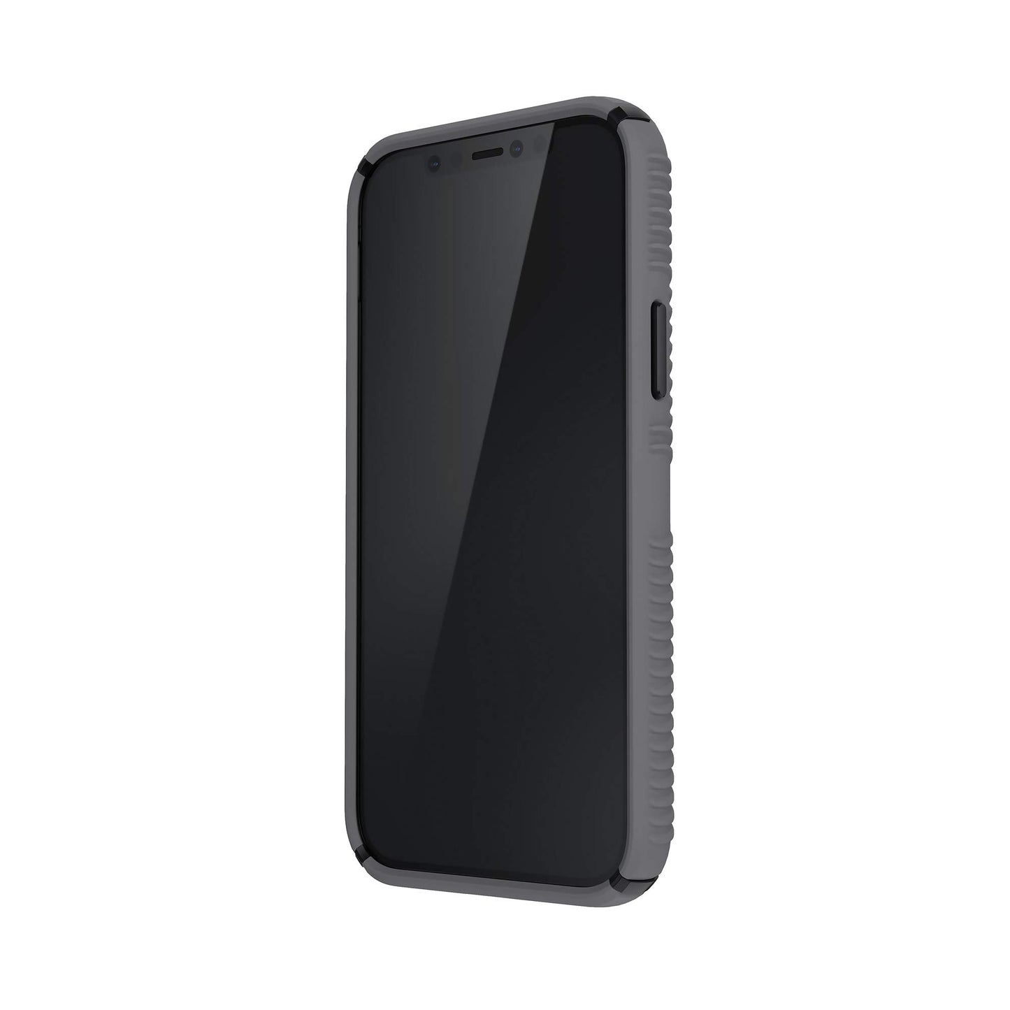 Speck iPhone 12 Case - Drop Protection Fits iPhone 12 Pro & iPhone 12 Phones - Scratch Resistant, Slim Design with Added Grip & Soft Touch Coating - Black, White Presido2