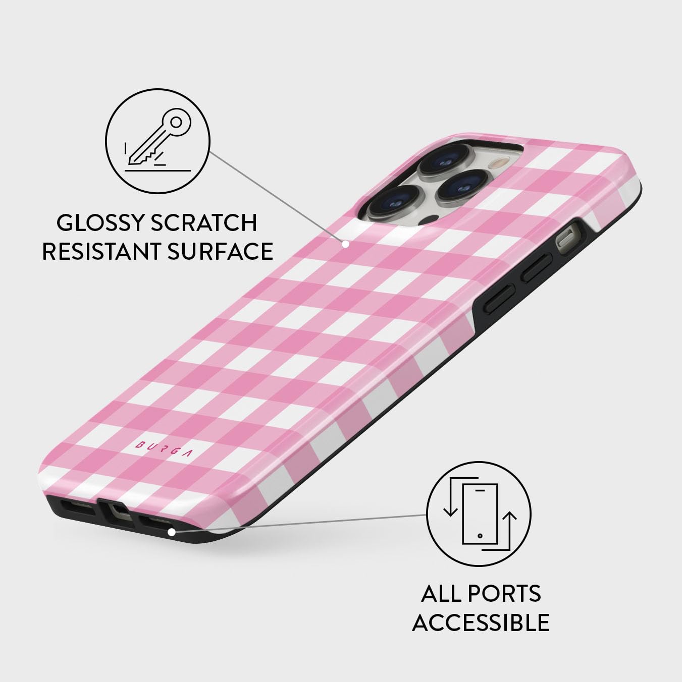Phone Case for iPhone 16 Pro Max - Cute, Trendy, Aesthetic, Pattern Phone Cover, Hard Shell Protection - fits Apple iPhone 16 Pro Max Case for Women Men, Lemon Tart
