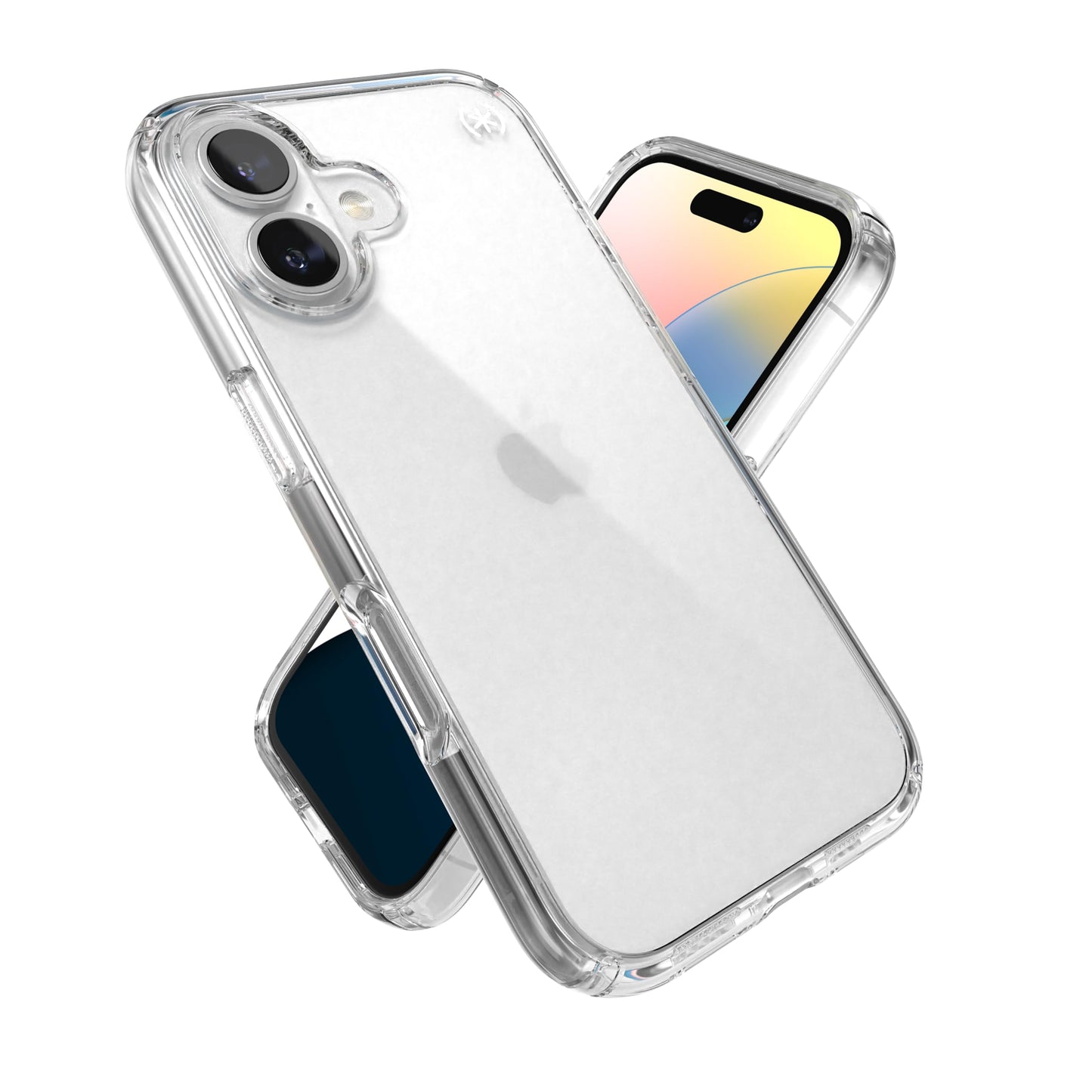 Speck Presidio Perfect Clear iPhone 16 Pro Case - Slim Phone Case