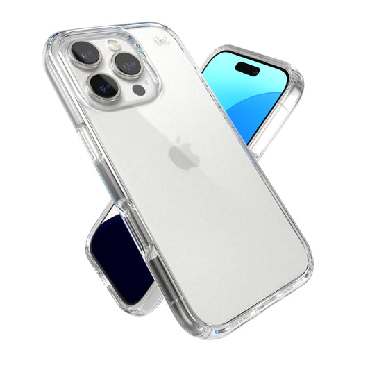 Speck Presidio Perfect Clear iPhone 16 Pro Case - Slim Phone Case